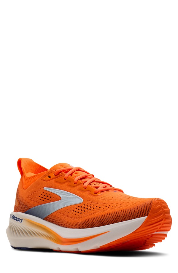 ブルックス メンズ シューズ スニーカー Brooks Glycerin GTS 23 Running Shoe Shocking Orange/ Blue/ White 白いこと