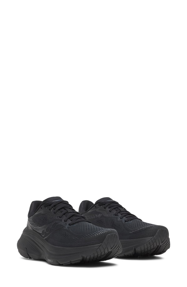 サッカニー メンズ シューズ スニーカー Saucony Guide 19 Running Shoe Triple Black 黒いこと