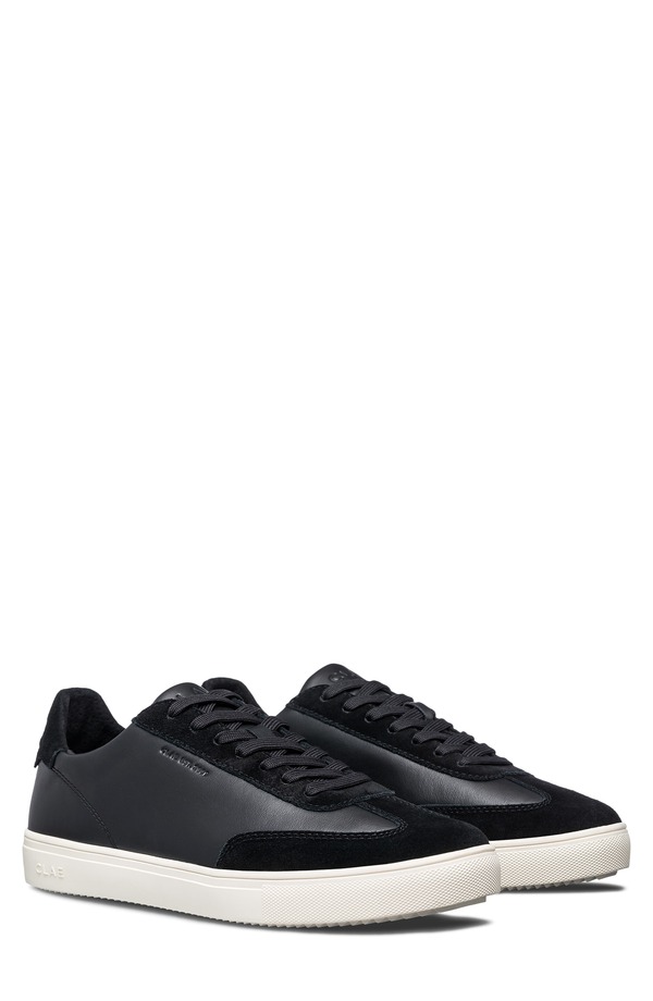 クラエ メンズ シューズ スニーカー CLAE Deane Sneaker Black/ Off-White 象牙色