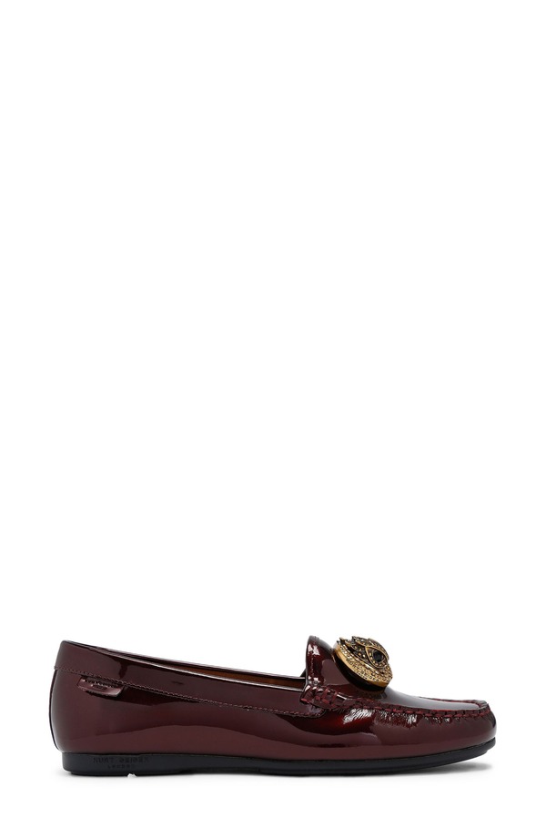 カートジェイガーロンドン レディース シューズ スリッポン・ローファー チェルシー Kurt Geiger London Chelsea Croc Embossed Loafer Medium Red レッド