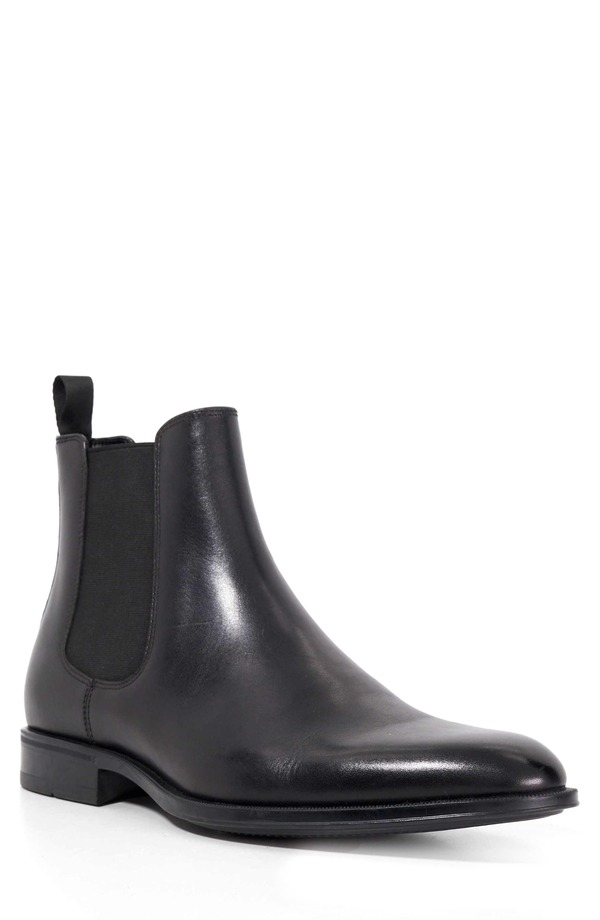 デューンロンドン メンズ シューズ ブーツ・レインブーツ チェルシーブーツ チェルシー Dune London Matchin Plain Toe Chelsea Boot Black 黒いこと