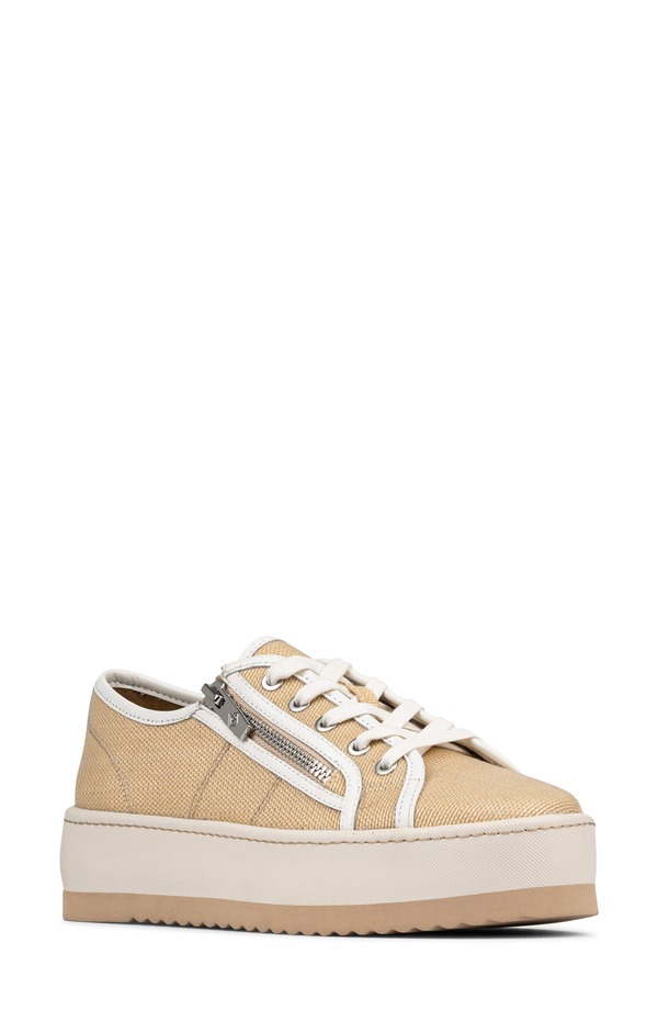 ドナルドプリネール レディース シューズ スニーカー プラットフォーム Donald Pliner Fatimah Platform Sneaker Natural