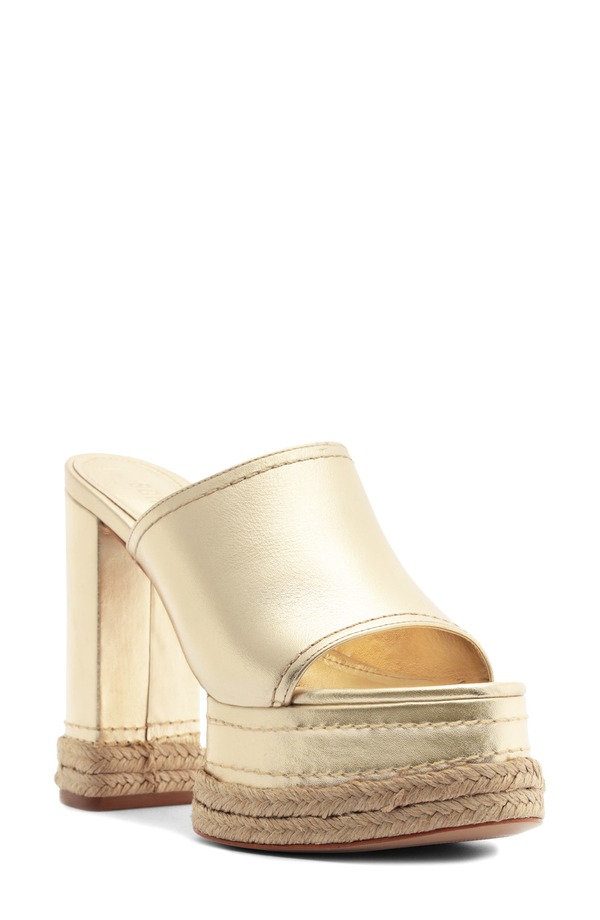シュッツ レディース シューズ ヒール プラットフォーム サンダル Schutz Darah Platform Sandal Platina