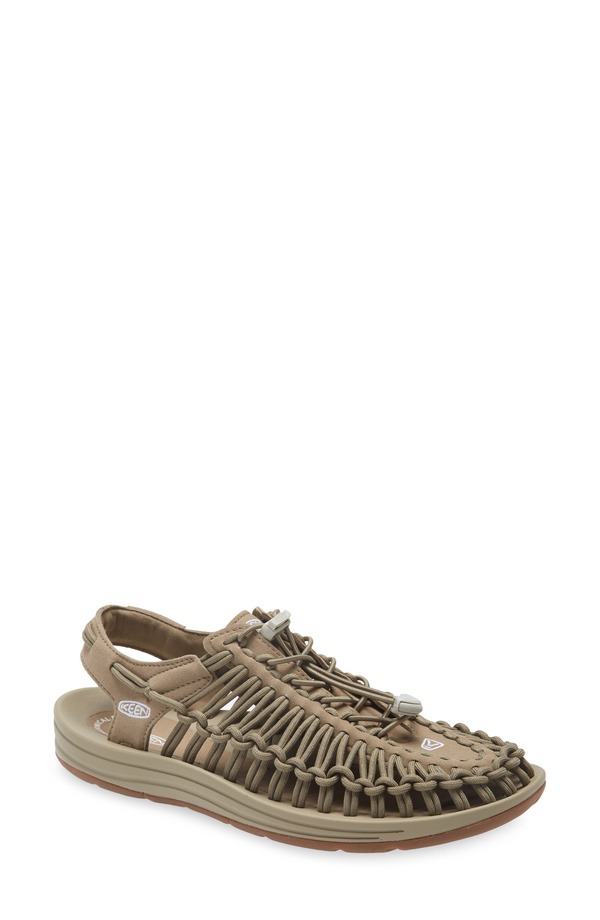 キーン メンズ シューズ サンダル KEEN Uneek Sandal Timberwolf/Plaza Taupe トープ