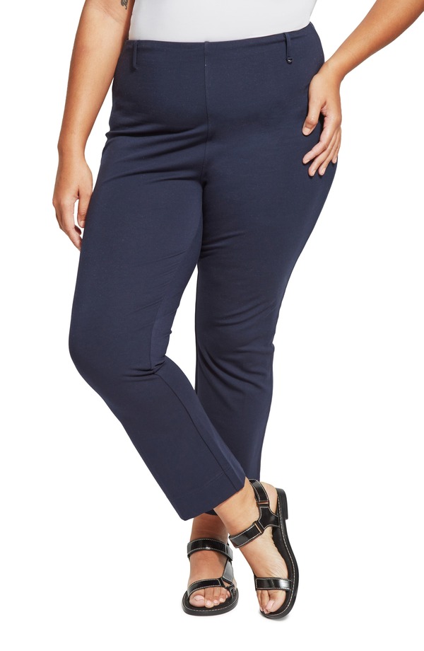 リジー レディース ボトムス レギンス ブーツ取りすてる ズボン下 アンクル ブーツ Lysse Baby Bootcut Ankle Pants True Navy 米国海軍