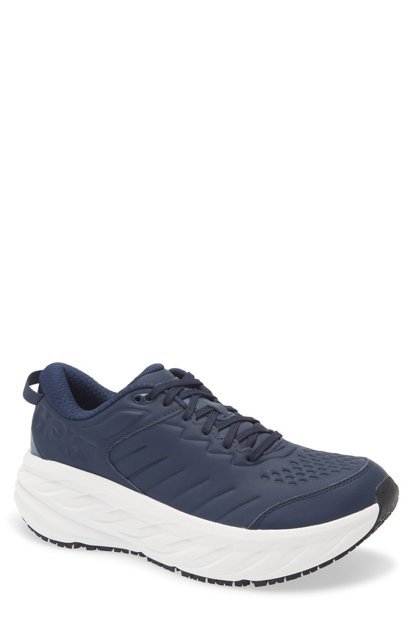 ホカオネオネ メンズ シューズ スニーカー HOKA Bondi SR Shoe Outerspace / White 白いこと