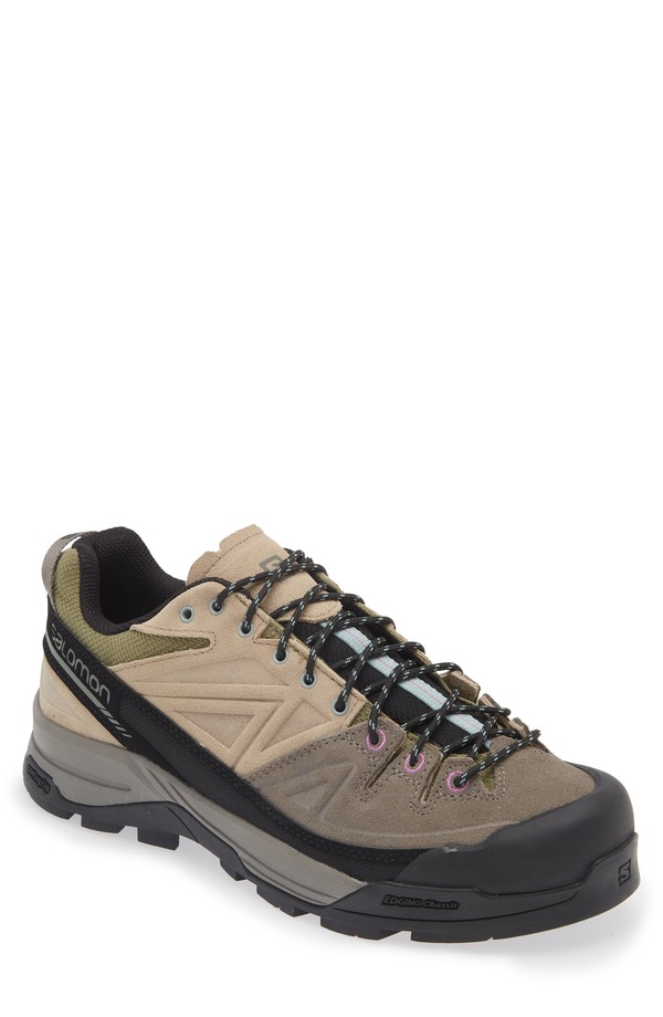 サロモン メンズ シューズ スニーカー Salomon X-ALP Sneaker Pewter/Vintage Khaki/Black 黒いこと