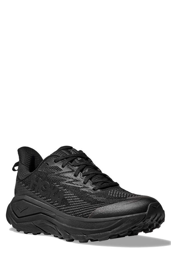 ホカオネオネ メンズ シューズ スニーカー HOKA Challenger 8 GTX Gore-Tex Waterproof Trail Running Shoe Black / Carbon Black 黒いこと