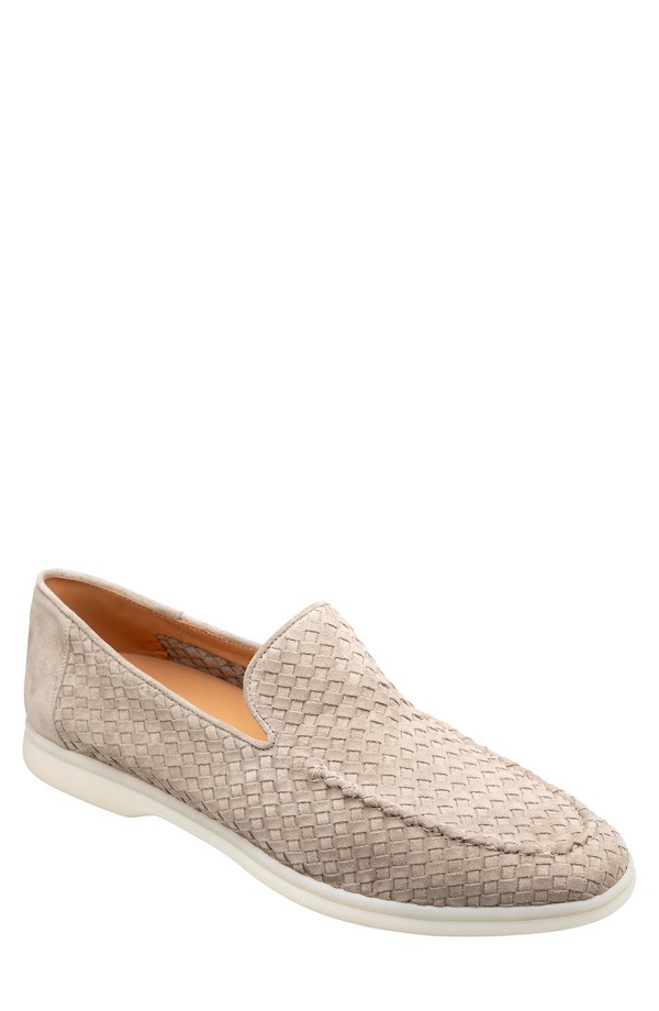 メズラン メンズ シューズ スリッポン・ローファー Mezlan San Lucar Woven Loafer Taupe トープ
