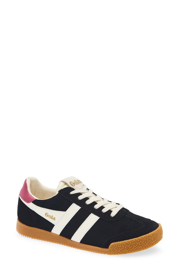 ゴラ レディース シューズ スニーカー Gola Elan Sneaker Black/ Off White/ Fucshia 象牙色