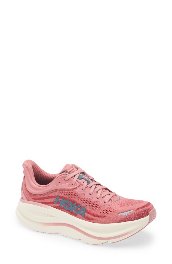 ホカオネオネ レディース シューズ スニーカー HOKA Bondi 9 Running Shoe Lingonberry / Cranberry