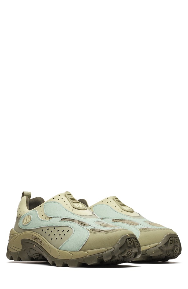 メレル メンズ シューズ スニーカー Merrell Moc Speed Streak Evo Slip-On Sneaker Drab/ Sage サルヴィア