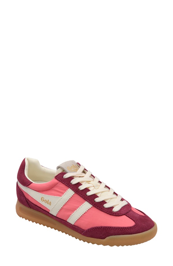 ゴラ レディース シューズ スニーカー Gola Firefly Sneaker Bubblegum/ Cerise/ Off White 象牙色