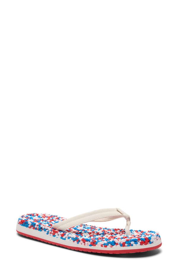 サヌーク レディース シューズ サンダル Sanuk Bubblecush Flip Flop America｜ReVida 店