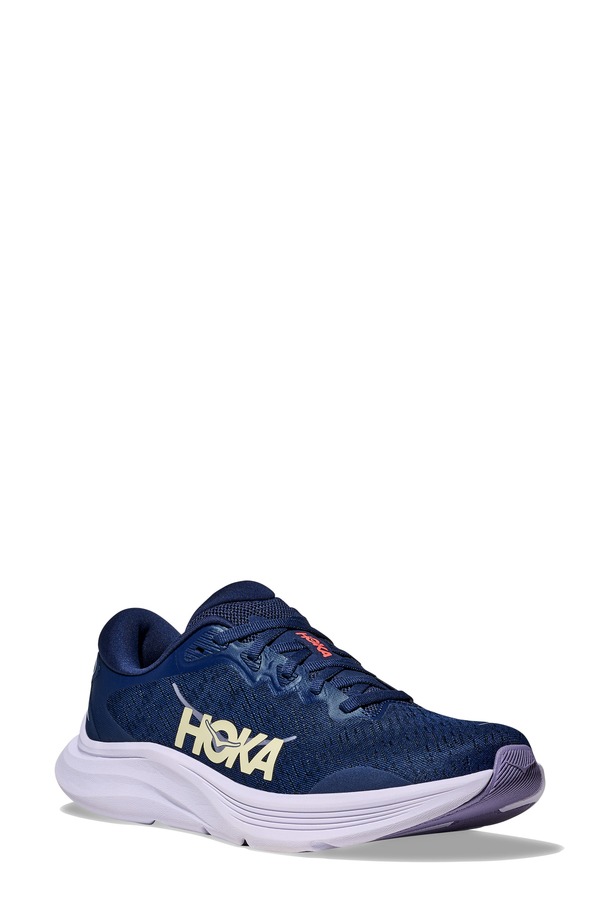 ホカオネオネ レディース シューズ スニーカー HOKA Solimar 2 Training Shoe Midnight Blue / Starlight Glow ブルー|ReVida 店