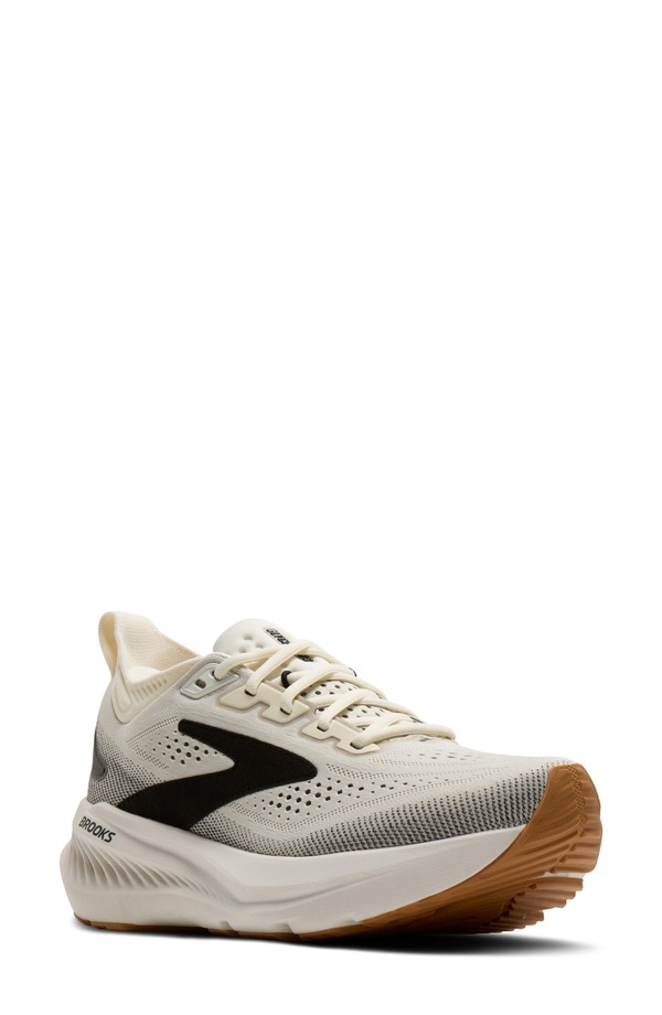 ブルックス レディース シューズ スニーカー Brooks Glycerin 23 Running Shoe White/Black/Biscuit 白いこと