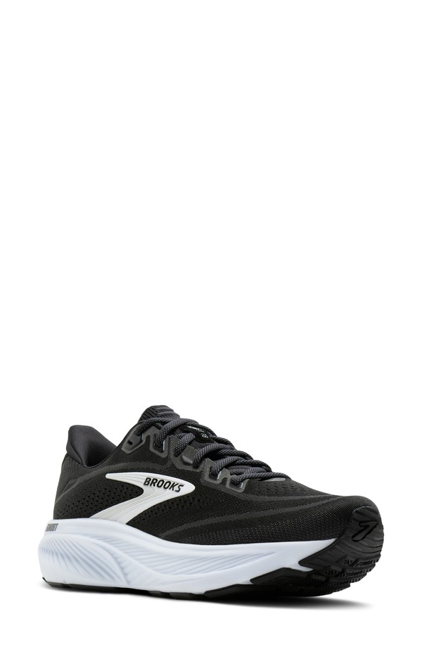 ブルックス レディース シューズ スニーカー Brooks Ghost 18 Running Shoe Black/ Grey/ White 白いこと