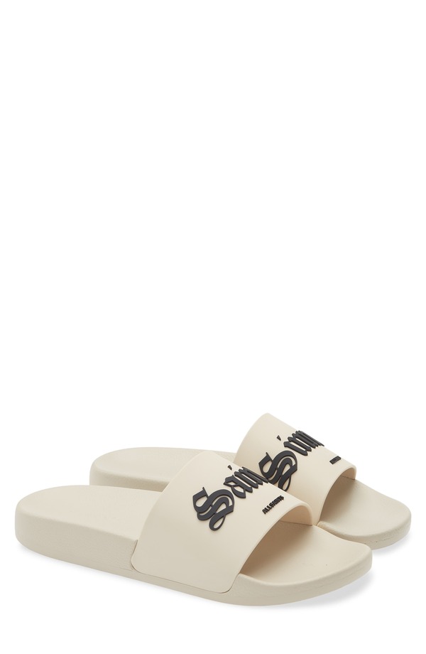 オールセインツ メンズ シューズ サンダル AllSaintsaint Slide Sandal Chalk White 白いこと