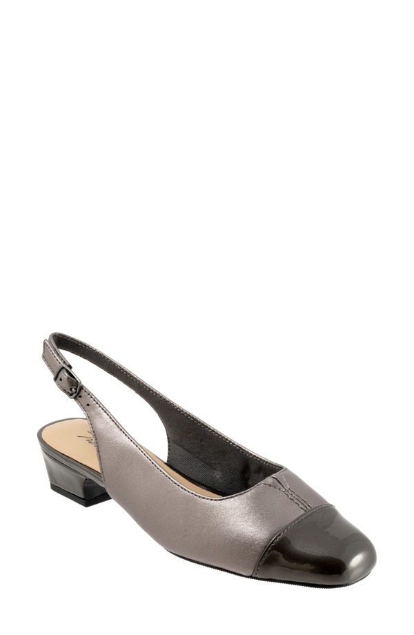 トロッターズ レディース シューズ パンプス Trotters \u0027Dea\u0027 Slingback Pewter ピューター