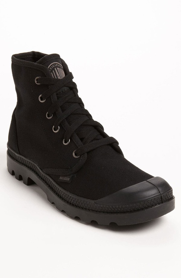 パラディウム メンズ シューズ ブーツ・レインブーツ Palladium Pampa Hi Canvas Boot Black/ Black ブラック|ReVida 店