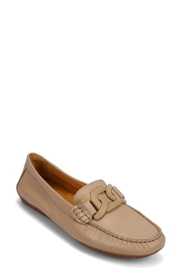ベネリ レディース シューズ パンプス 置き目毛革 VANELi Aiker Driving Loafer Beige ベージュ