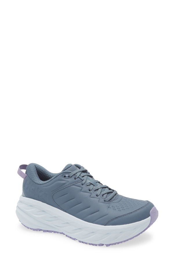 ホカオネオネ レディース シューズ スニーカー HOKA Bondi SR Shoe Faded Navy / Berry Patch 米国海軍