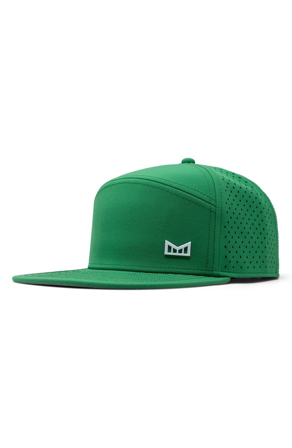 メリン メンズ 佩び物 かぶり笠 Melin Trenches Icon Hydro Performance Snapback Hat Kelly Green 緑であること