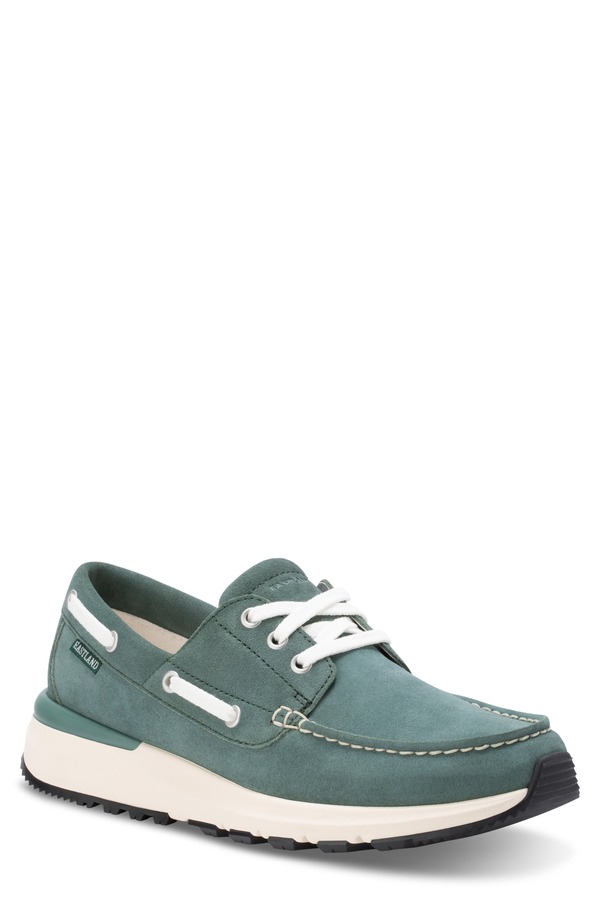 パン種地びた メンズ シューズ スニーカー Eastland Leap Trainer Sneaker Sage サルヴィア