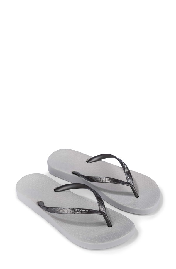 イパネマ レディース シューズ サンダル Ipanemana Flip Flop Bo354-Lt Grey/Silver 薄墨色