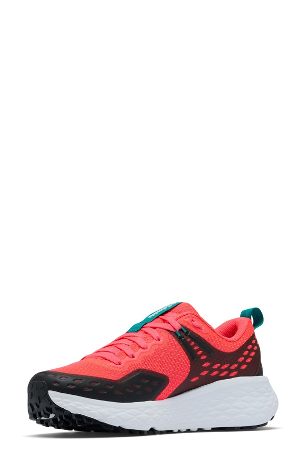 コロンビア レディース シューズ スニーカー Columbia Konos TRS Trail Running Shoe Neon Sunrise/ Teal Chloride ティール