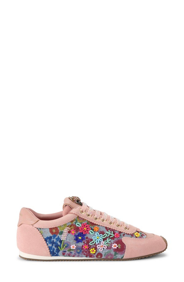 カートジェイガーロンドン レディース シューズ スニーカー Kurt Geiger London Islington Sneaker Light Pink/ Pastel Blue 青碧