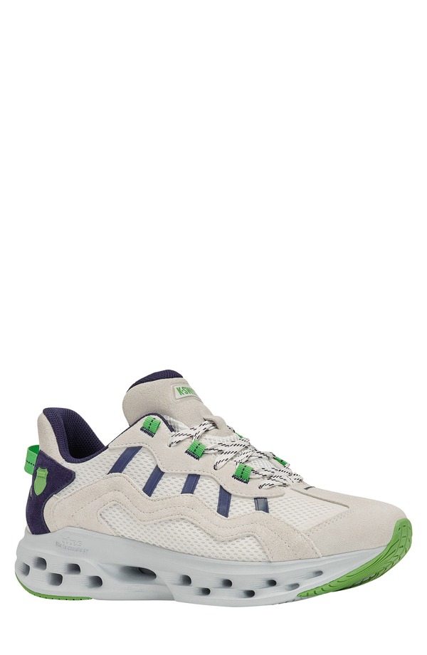 容れものイス メンズ シューズ スニーカー K-Swiss Tubes Lite Mixed Media Sneaker Blan/Navaca/Vbtgren