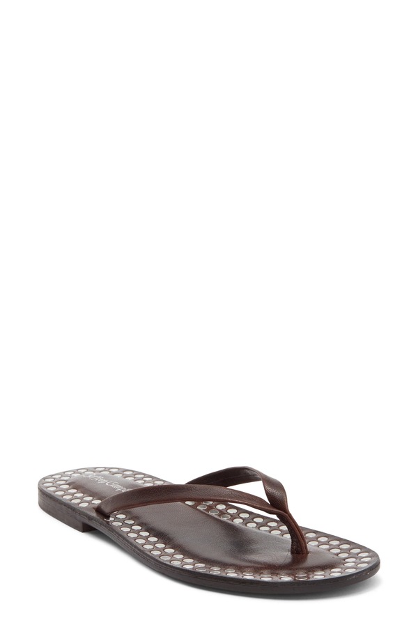 ジェフリー キャンベル レディース シューズ サンダル Jeffrey Campbell Katrina Flip Flop Brown Silver 赤銅色