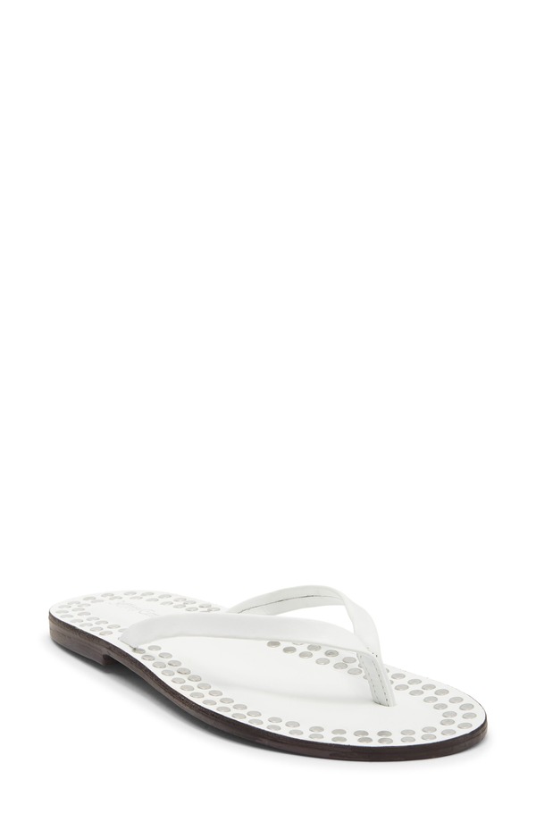 ジェフリー キャンベル レディース シューズ サンダル Jeffrey Campbell Katrina Flip Flop White Silver 白いこと