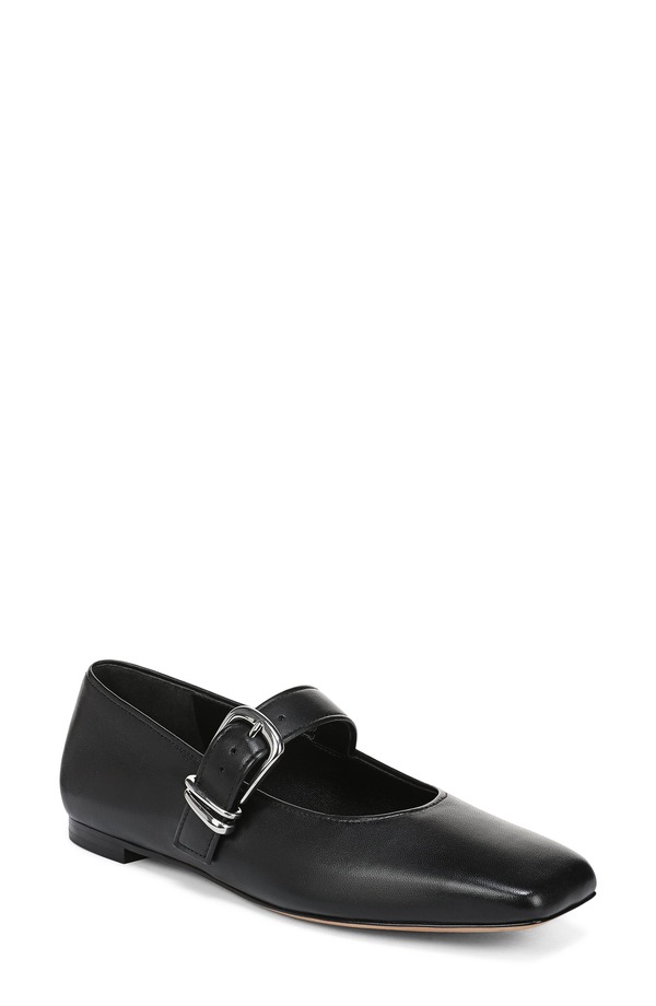 ヴィンス レディース シューズ パンプス Vince Daniela Mary Jane Flat Black 黒いこと