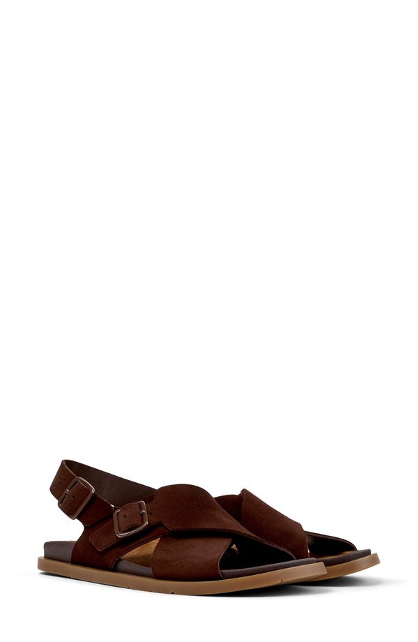 カンペール レディース シューズ サンダル Camper Louise Slingback Sandal Medium Brown ブラウン｜ReVida 店 29,120円