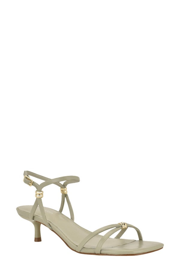 カルバンクライン レディース シューズ パンプス サンダル アンクル Calvin Klein Rivine Ankle Strap Sandalight Green 緑であること