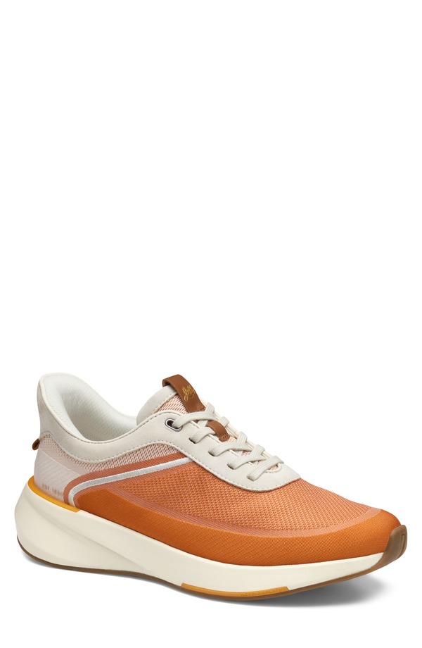 ジョンストンアンドマーフィー メンズ シューズ スニーカー 編み物 Johnston \u0026 Murphy Surge Knit U-Throat Sneaker Orange Knit オレンジ色