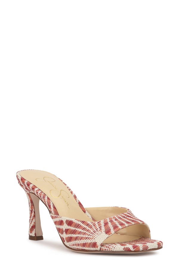 ジェシカシンプソン レディース シューズ パンプス サンダル Jessica Simpson Cennet Sandal Orange 01 オレンジ色