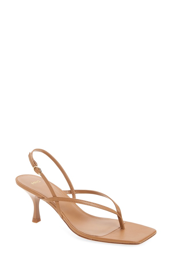 マンゴ レディース シューズ サンダル MANGO Rossandal Caramel