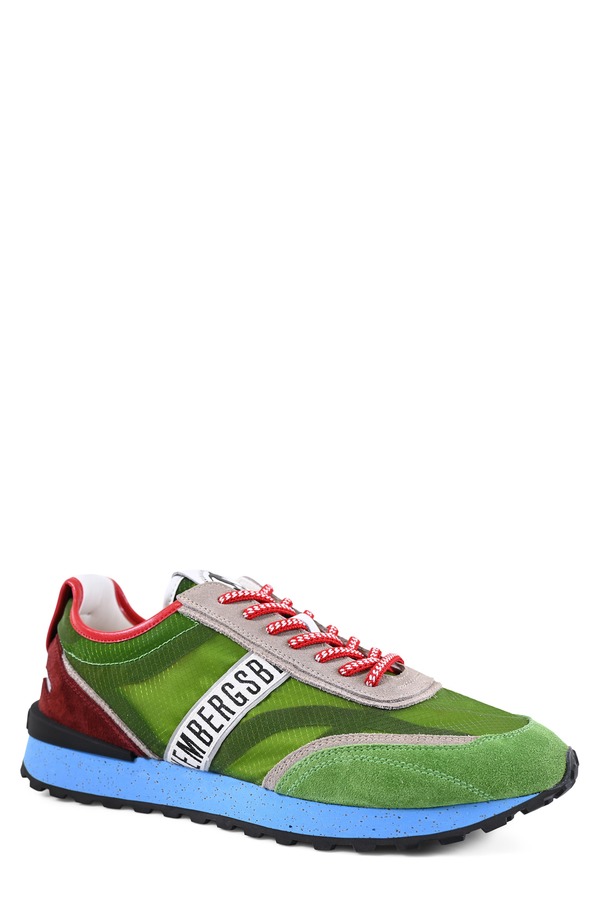 ビッケンバーグス メンズ シューズ スニーカー 対照 BIKKEMBERGS Contrastripe Sneaker Leaf 縞模様