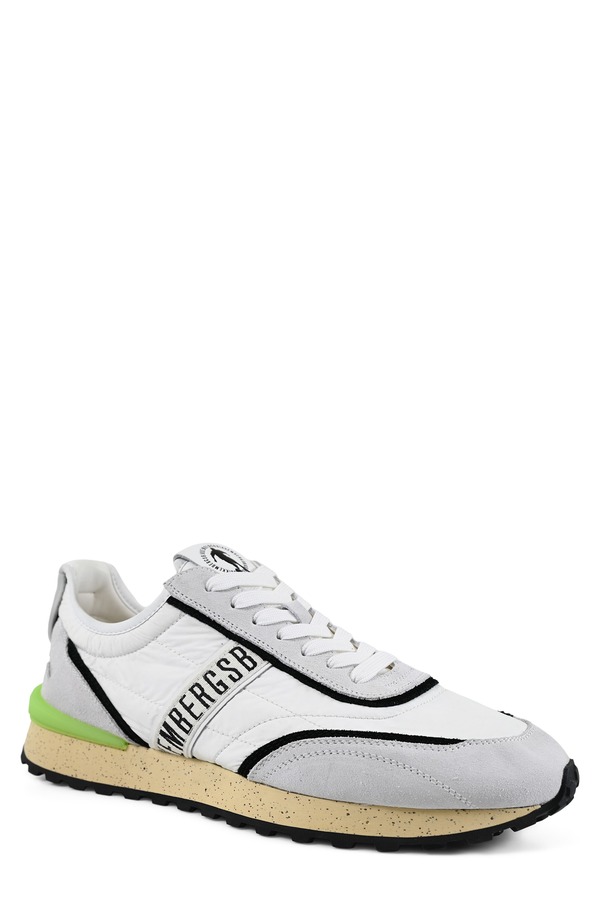 ビッケンバーグス メンズ シューズ スニーカー BIKKEMBERGS Fabric Running Shoe White 白いこと
