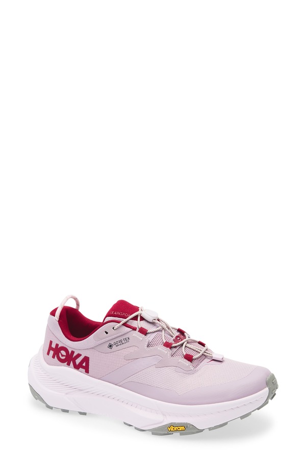 ホカオネオネ レディース シューズ スニーカー HOKA Transport Gore-Tex Waterproof Shoe Fragrant Lilac / Lilacream 皮膚軟化剤