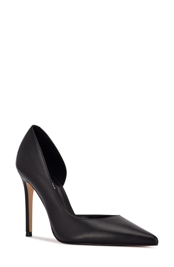 ナインウェスト レディース シューズ パンプス Nine West Folowe Half d\u0027Orsay Pump Black 004 黒いこと