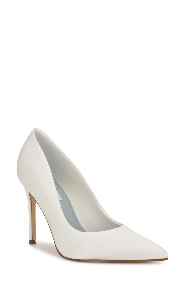 ナインウェスト レディース シューズ パンプス Nine West Fresh Pointed Toe Pump White 140 白いこと