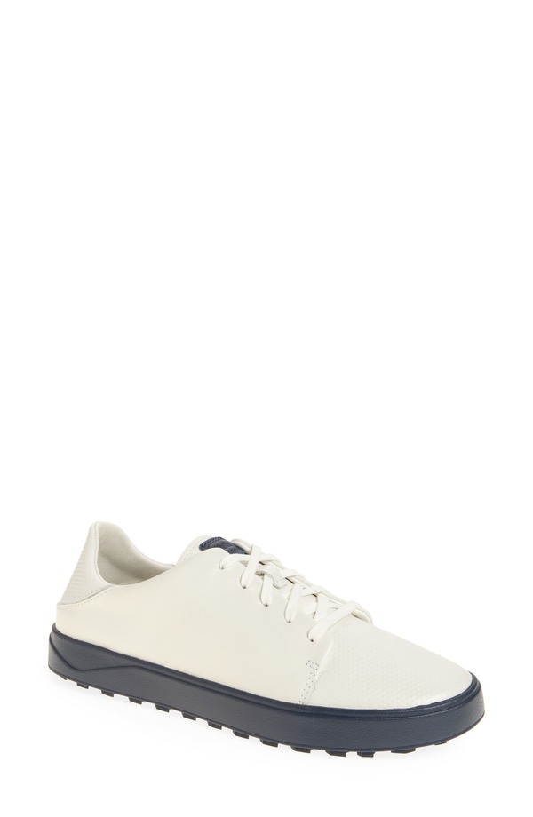 オルカイ レディース シューズ スニーカー OluKai Wailea Waterproof Spikeless Golf Shoe Bright White / Mood Indigo 白いこと