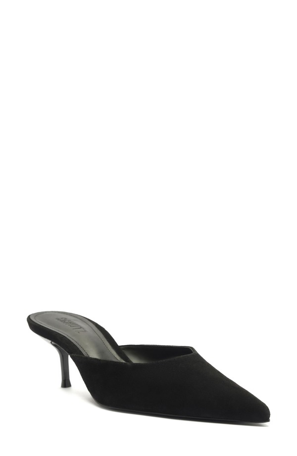シュッツ レディース シューズ パンプス Schutz Julie Pointed Toe Mule Black 黒いこと