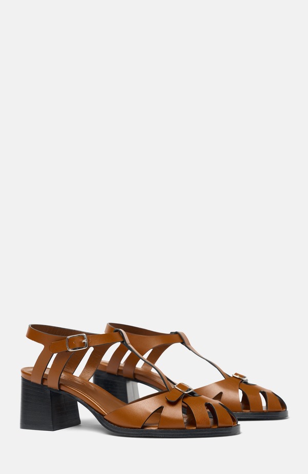 スカロッソ レディース シューズ パンプス サンダル SCAROSSO Giulia Sandals Cuir - Calf