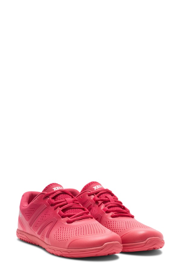 無しシューズ 小母さんスニーカー XERO SHOES HFS II Running Shoe Raspberry / Sunset Coral コーラル