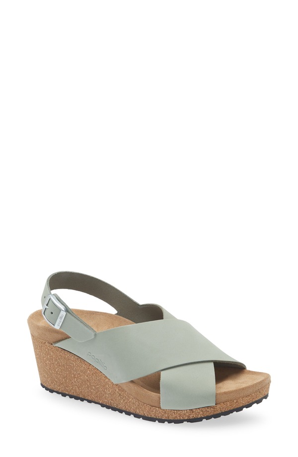 ビルケンシュトック レディース シューズ パンプス サンダル Papillio by Birkenstock Samira Slingback Sandal Pure Sage Nubuck サルヴィア